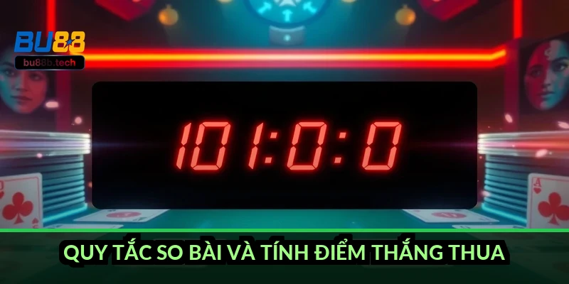 Quy tắc so bài và tính điểm thắng thua