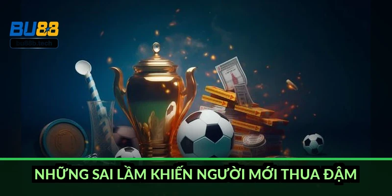 Những sai lầm khiến người mới thua đậm