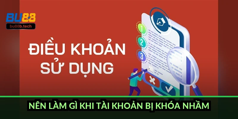 Nên làm gì khi tài khoản bị khóa nhầm?